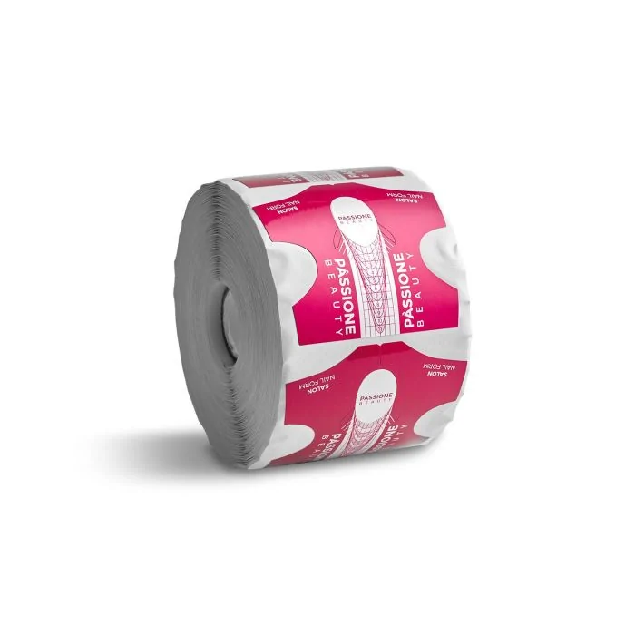 Salon Nail Form 500 pzas - Salon Nail Form en aluminio para uso profesional