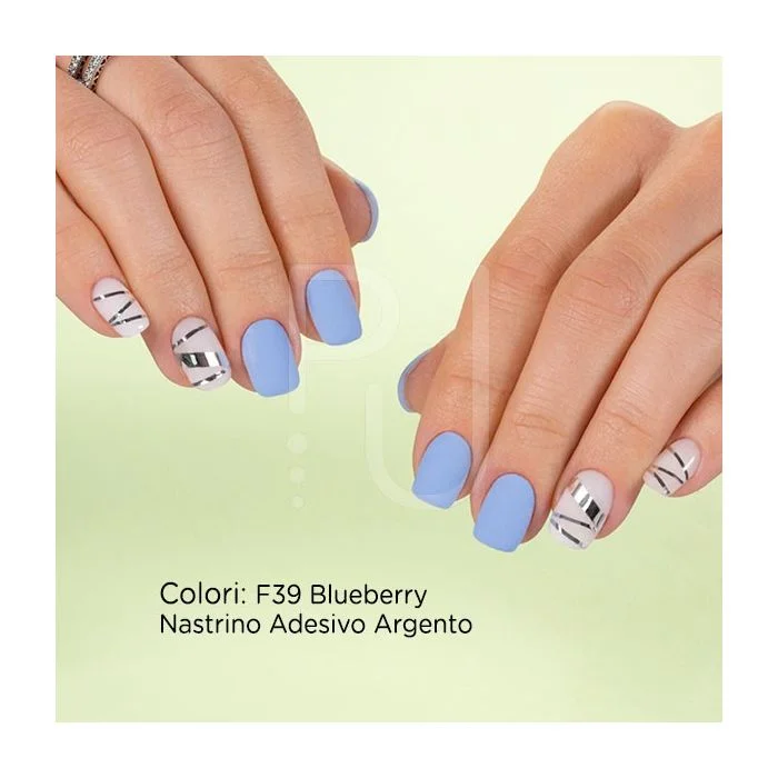 Silver Adhesive Stripes - Silver Adhesive Stripes for nail art - detail 2