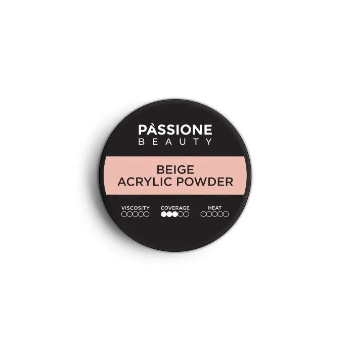 Acrylic Powder Beige - Medium setting acrylic powder, nude cover - detail 3