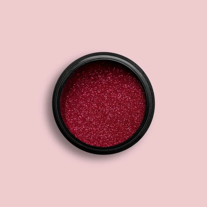 Biodegradable Fuchsia Glitter - Biodegradable nail glitter, colour fuchsia