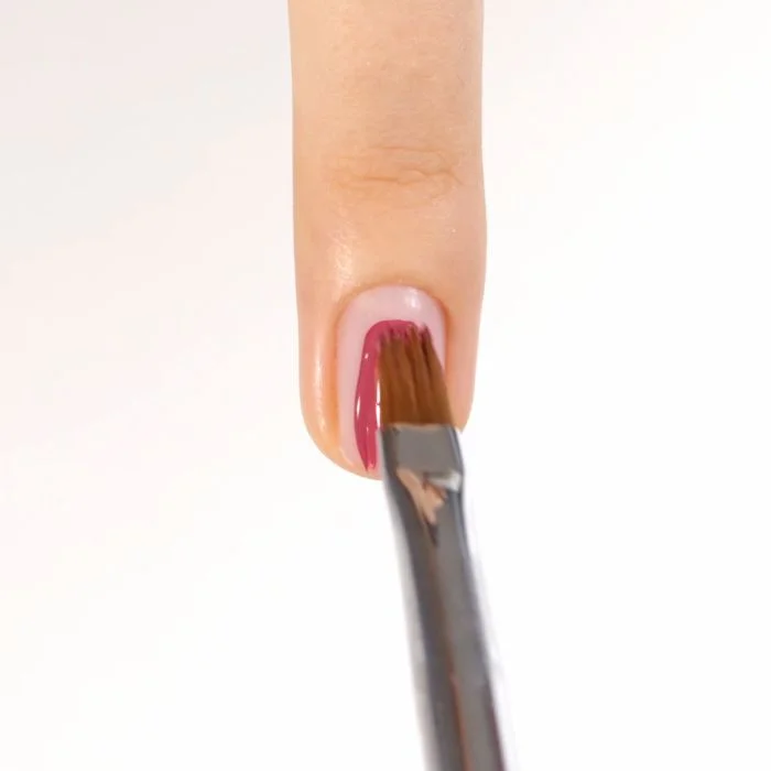 Applicazione di Gel color F113 Casual