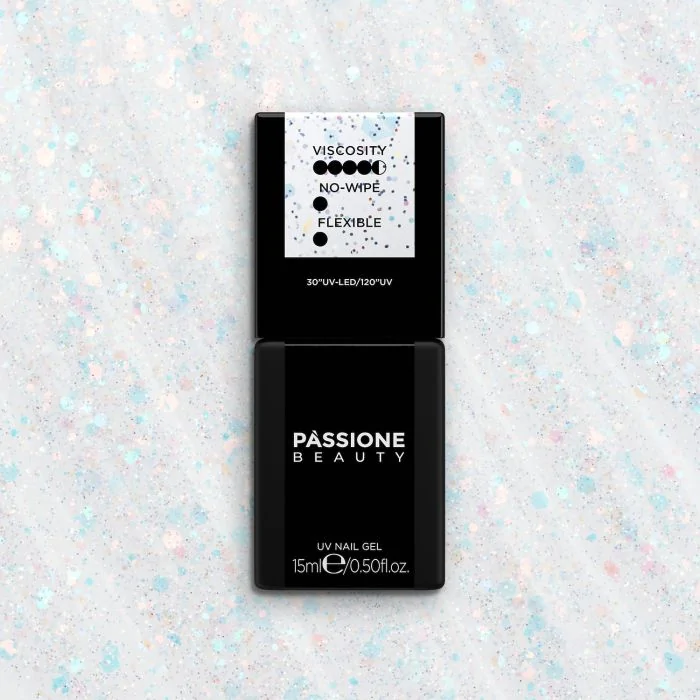 Galaxy Gloss 15 ml - Top coat sans dispersion à effet pailleté - détail 2