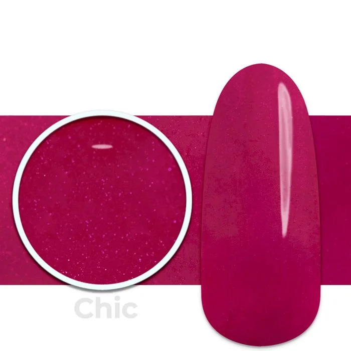 Gel colour A52 Burlesque - Magenta with Glitter Gel Colour A52 Burlesque