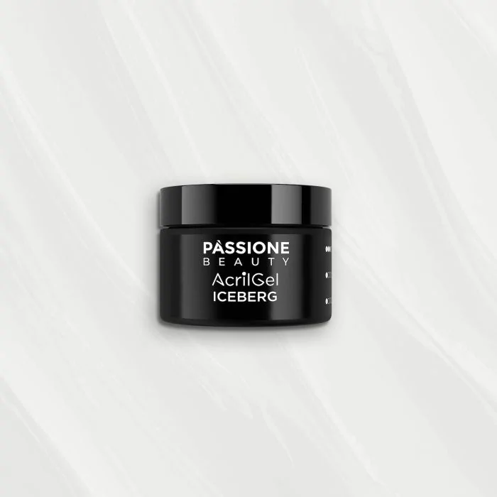 AcrilGel® Iceberg 50 ml - Gel acrílico blanco frío, semitransparente - detalle 2