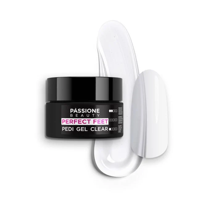 Perfect Feet - Pedi Gel Clear 15 ml - Self-Levelling Clear Builder Gel For Pedicure