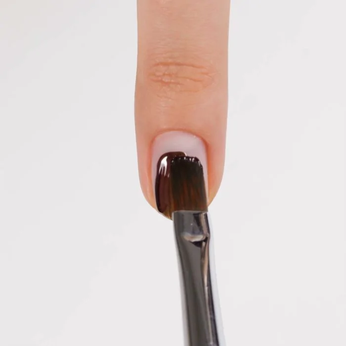 Aplicación de Gel Color F69 Cacao