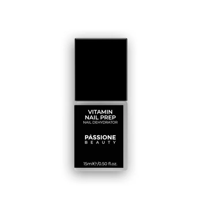 Vitamin Nail Prep 15 ml - Preparatore liquido deidratante con vitamine per unghie