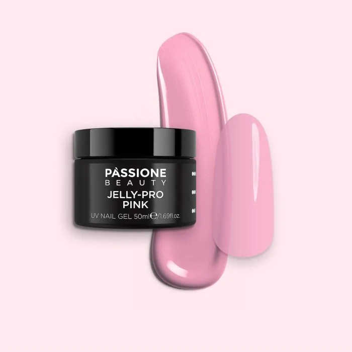 JELLY-PRO Pink 50ml - Thixotropic Bright Pink Builder Gel