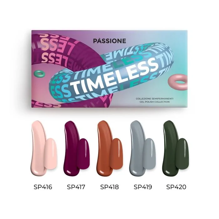Timeless Kit - Collection of coloured gel polishes