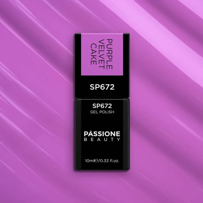 Vernis semi-permanent SP672 Purple Velvet Cake - Vernis semi-permanent violet pastel - détail 1