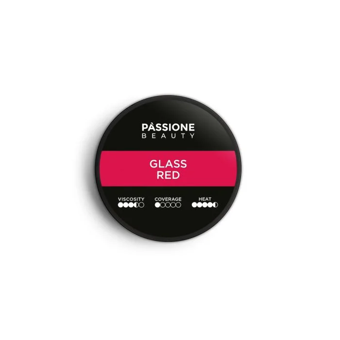 Glass Red 15 ml - Gel constructor autonivelante rojo transparente - detalle 3