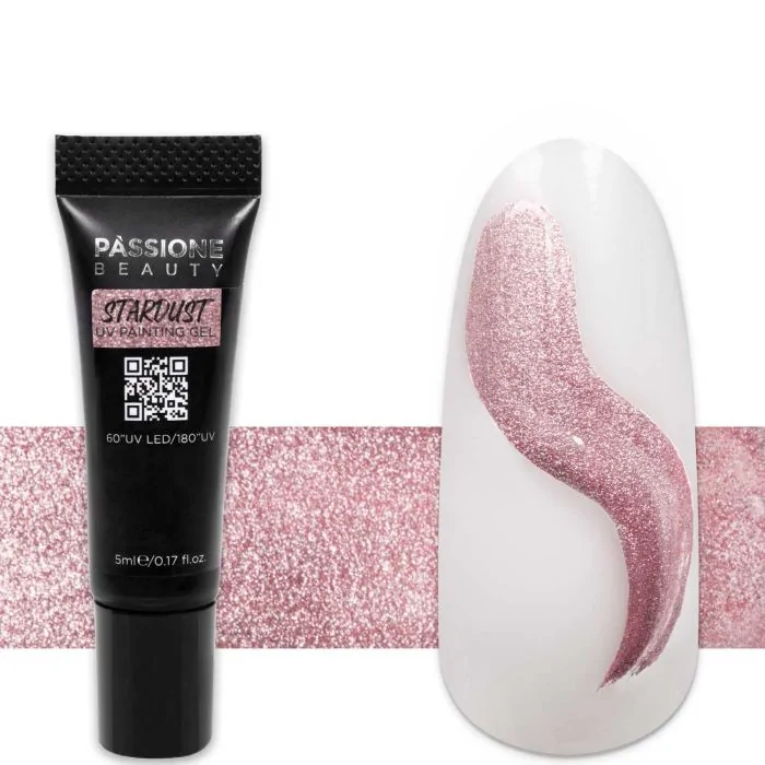 Cosmos Metallic Painting Gel Kit - Kit de painting gels metálicos para nail art - detalle 3