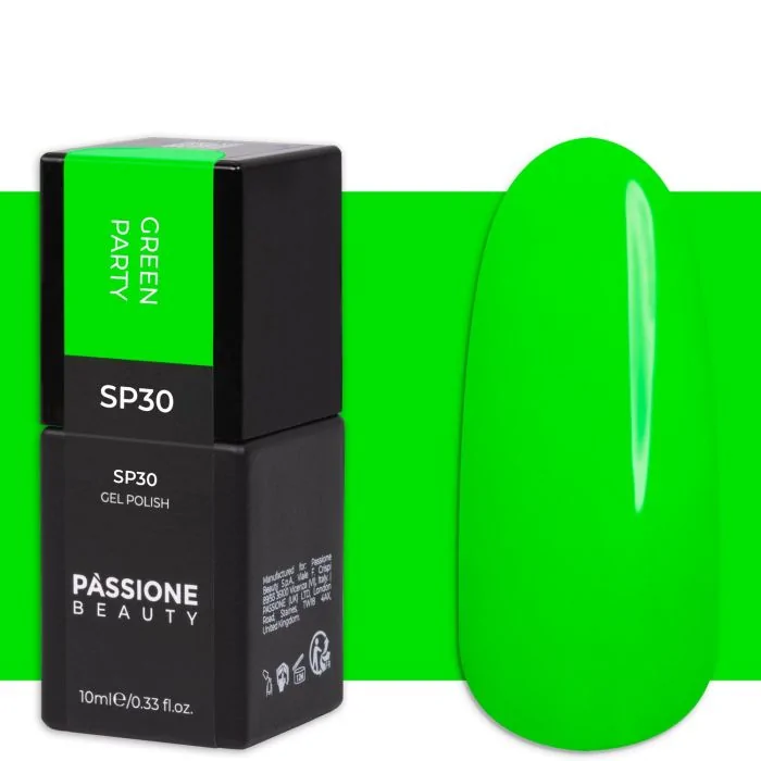 Gel Nail Polish GP30 Green Party 
