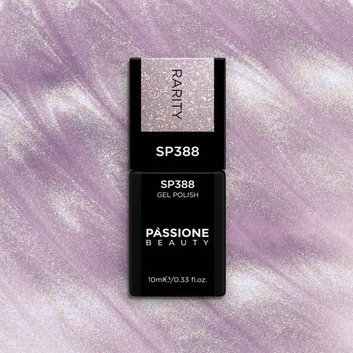 Gel Nail Polish SP388 Rarity - Lilac Gel Polish with Cat Eye Effect - detail 2