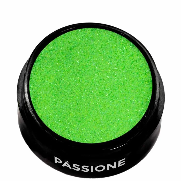 Neon Glitter - Neon pink and neon green nail glitter - detail 2