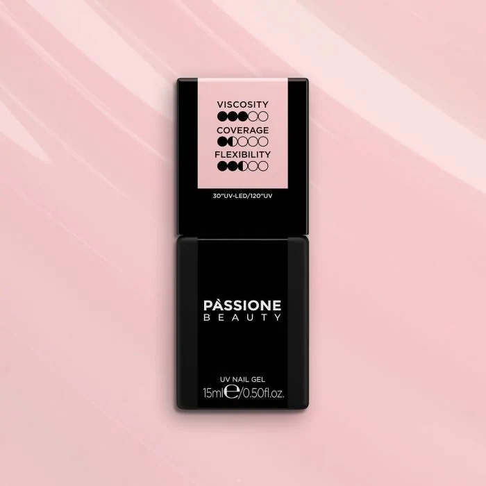 HD Fiber Base Soft Nude 15 ml - Base Semipermanente Rosa antiguo claro 15ml - detalle 3