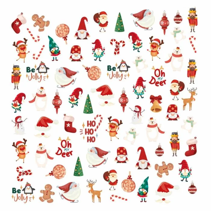 Oh my Deer - Nail Stickers - Oh my Deer - Nail Stickers for nail decoration - detail 1