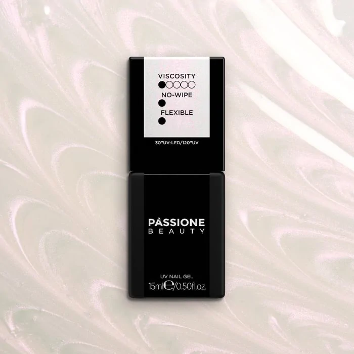 Pearl Gloss Aurora 15 ml - Top coat sans dispersion avec reflets nacrés roses - détail 2