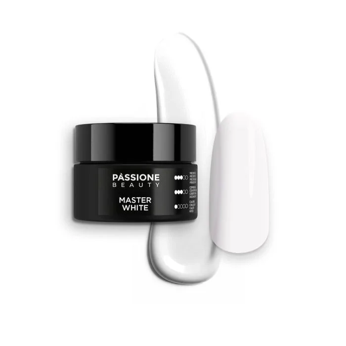 Master White 15 ml - Gel de construction auto-égalisant blanc