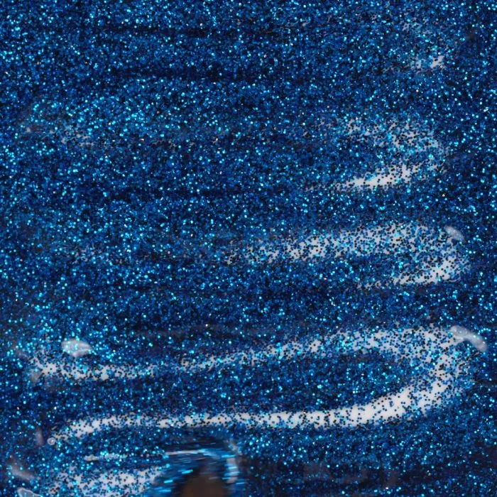 Applicazione di Gel Glitter G09 Blu Profondo