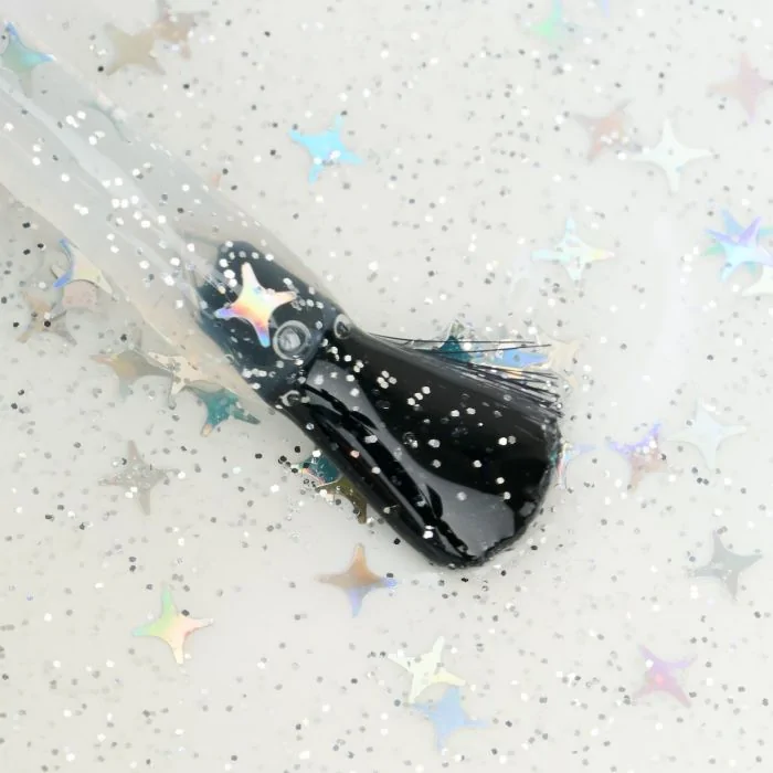 Holo Stars Gloss 10 ml - Top coat sans dispersion à effet holographique - détail 2