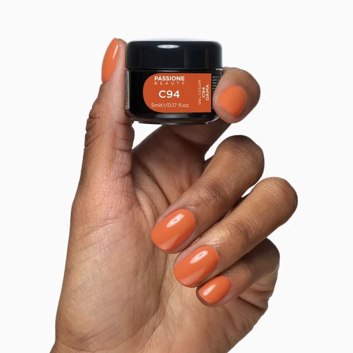 Gel Color C94 Dama - Gel color naranja - detalle 1