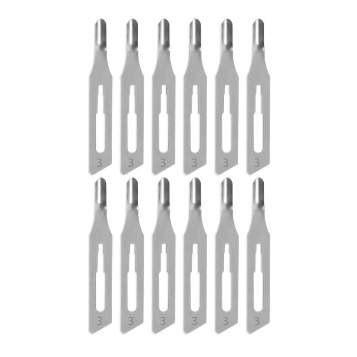 Lame Sgorbia 3 Pack 12 pz - Lama per sgorbia modello 3 - dettaglio 1