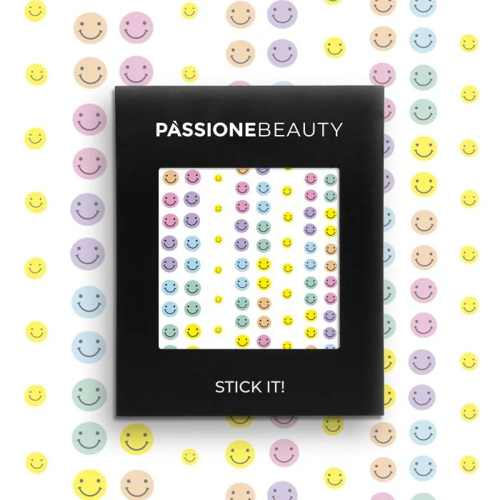 Emoji - Nail Stickers - Spring nail art stickers with emoji