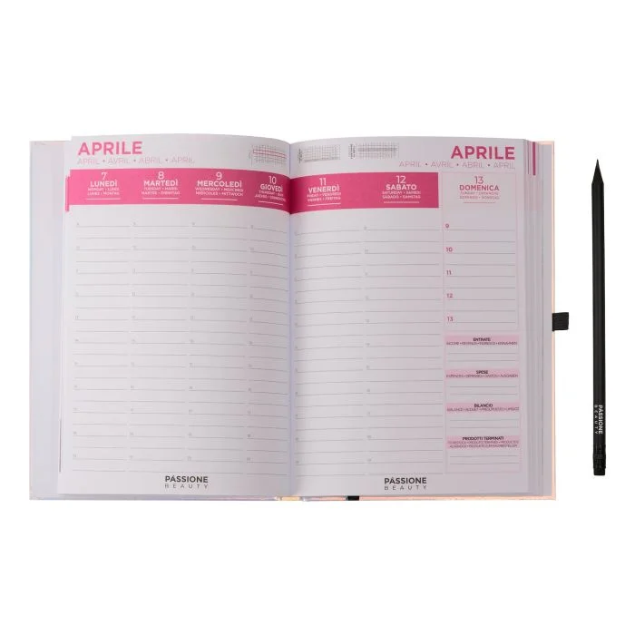 Weekly Planner - 2025 - Agenda semanal 12 meses - 2025 - detalle 1