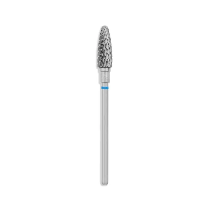 Fresa EXPERT - Carbide flame medium - Fresa para torno para retirado de semipermanente y gel, forma de llama. Nivel experto. Abrasión media.