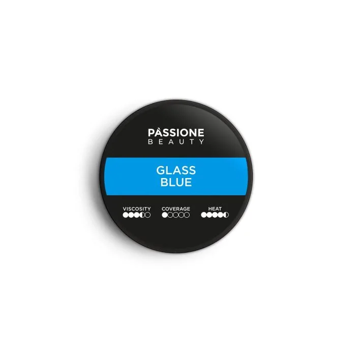 Glass Blue 15 ml - Gel constructor autonivelante azul transparente - detalle 2