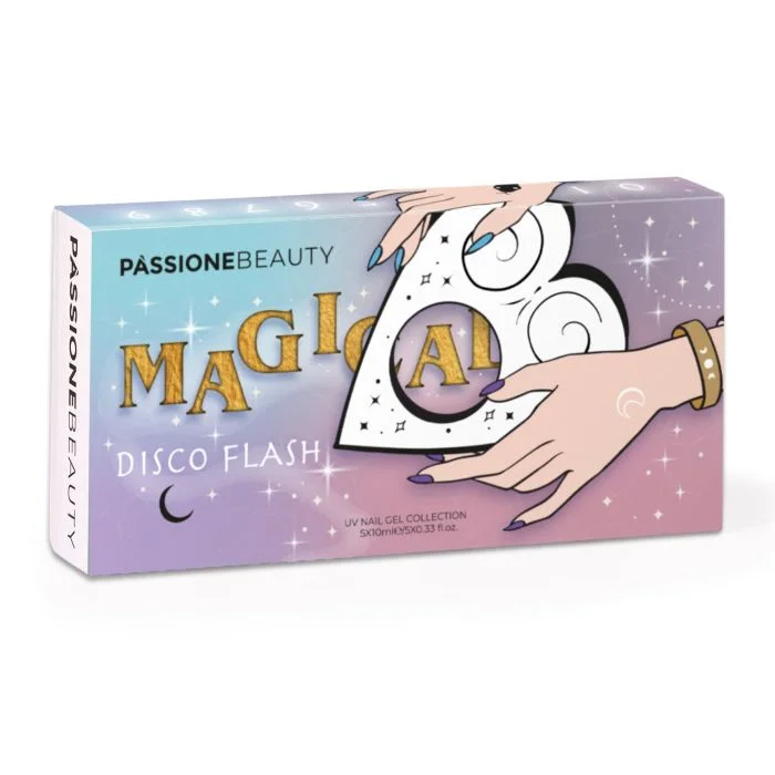 Magical Disco Flash Kit - Collection of gel polishes with microglitter with flash effect - detail 3