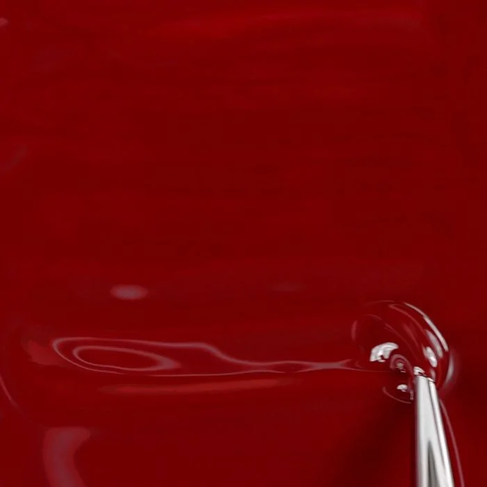 Application of Gel Nail Polish Vampire HD Color 