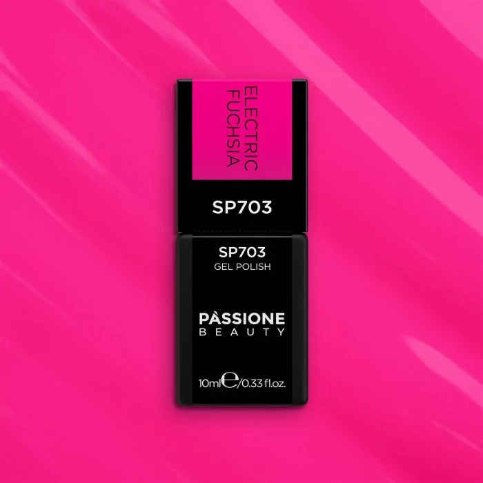 Vernis semi-permanent SP703 Electric Fuchsia - Vernis semi-permanent fuchsia électrique - détail 2