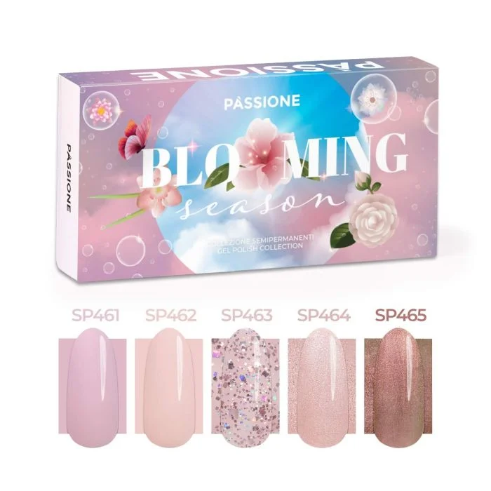 Blooming Season Kit - Nude pink gel polish collection