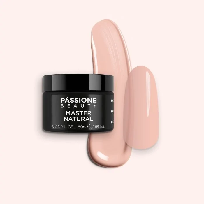Master Natural 50 ml - Builder gel autonivelante rosa nude cobertura media