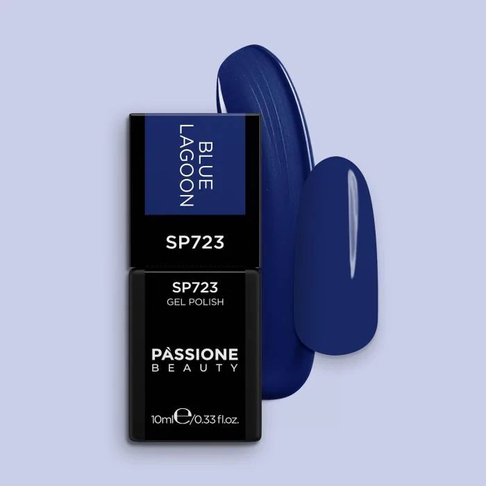 Smalto semipermanente SP723 Blue Lagoon - Colore semipermanente blu