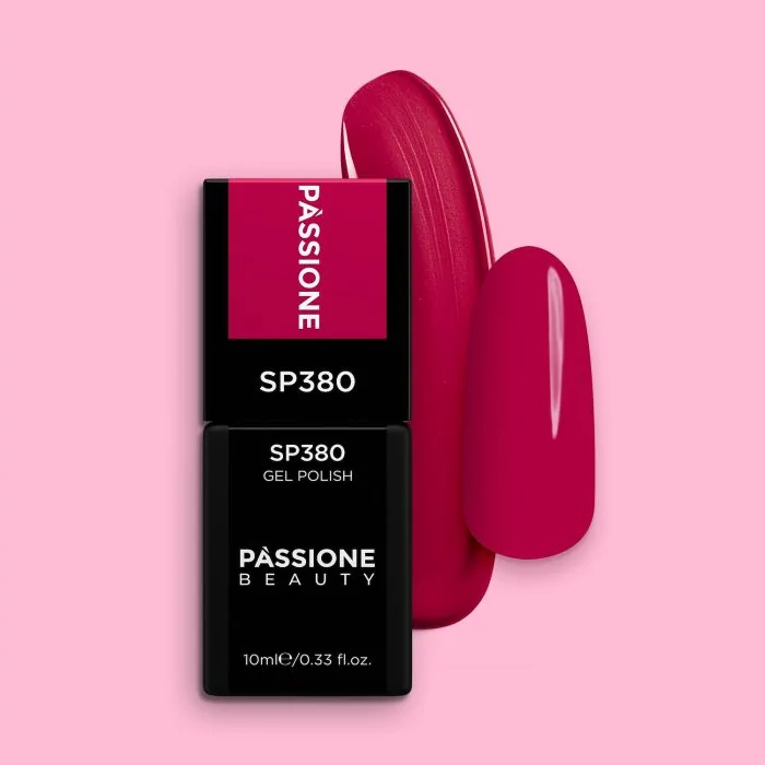 Vernis semi-permanent SP380 Passione - Vernis semi-permanent rouge-magenta