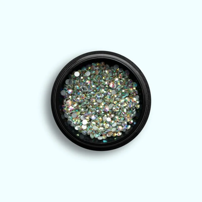 Aurora Borealis Rhinestones SS6 - Rainbow effect rhinestone for nail art