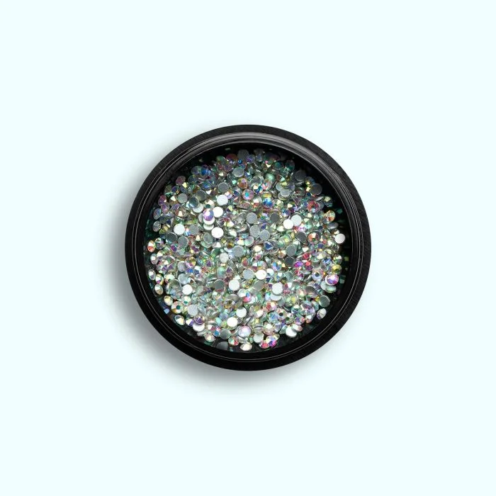 Aurora Borealis Rhinestones SS4 - Rainbow effect rhinestone for nail art