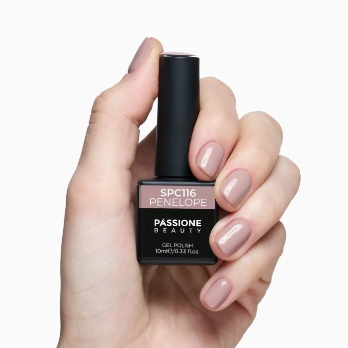 UV Nagellack SNC116 Penelope - UV Nagellack in Rosa mit einem Hauch von Beige - Detail 1