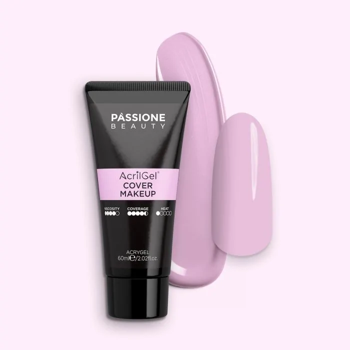 AcrilGel® Cover Makeup 60 ml - Gel acrílico rosa frío cubriente