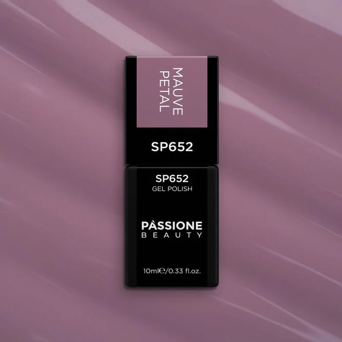 Vernis semi-permanent SP652 Mauve Petal - Vernis semi-permanent mauve taupe - détail 3