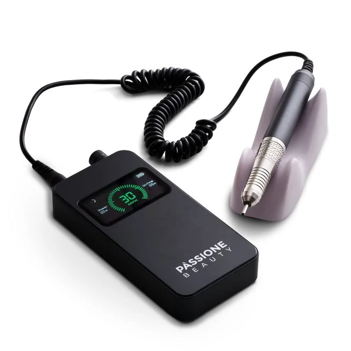 Torno profesional portátil Smart & Go - Torno profesional portátil para uñas, para manicura y pedicura estética