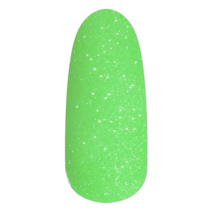 Green Fluo Biodegradable Glitter - Glitter biodégradables pour ongles vert fluo - détail 1