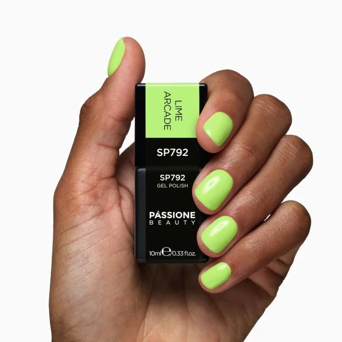 Esmalte semipermanente SP792 Lime Arcade - Esmalte semipermanente lima - detalle 2