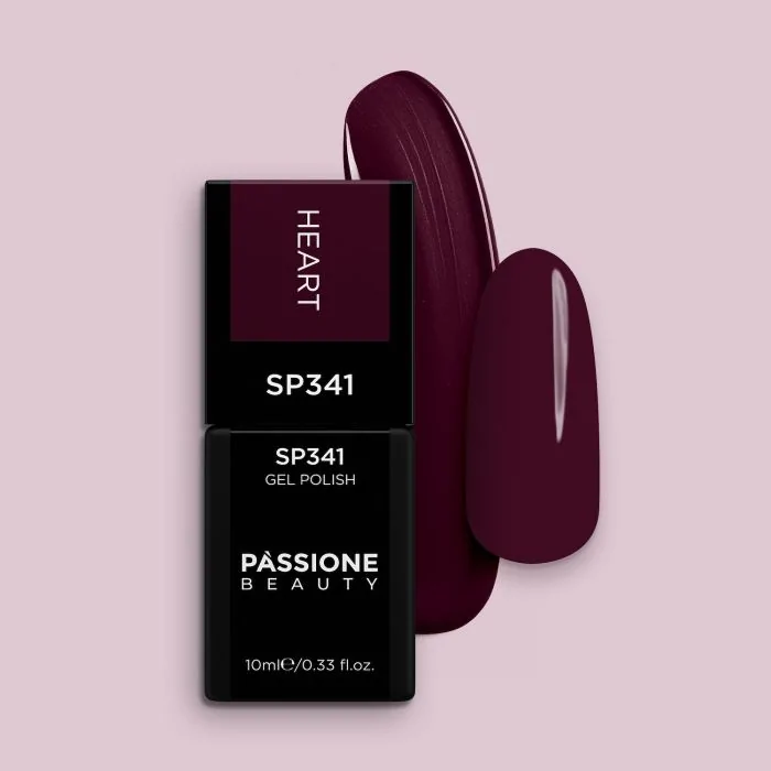 Vernis semi-permanent VS341 Heart - Vernis semi-permanent couleur vin