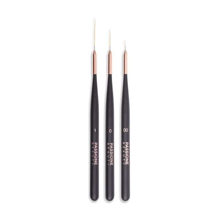 Set Pinceles Glam Liner - Set de Pinceles para unas Glam Liner
