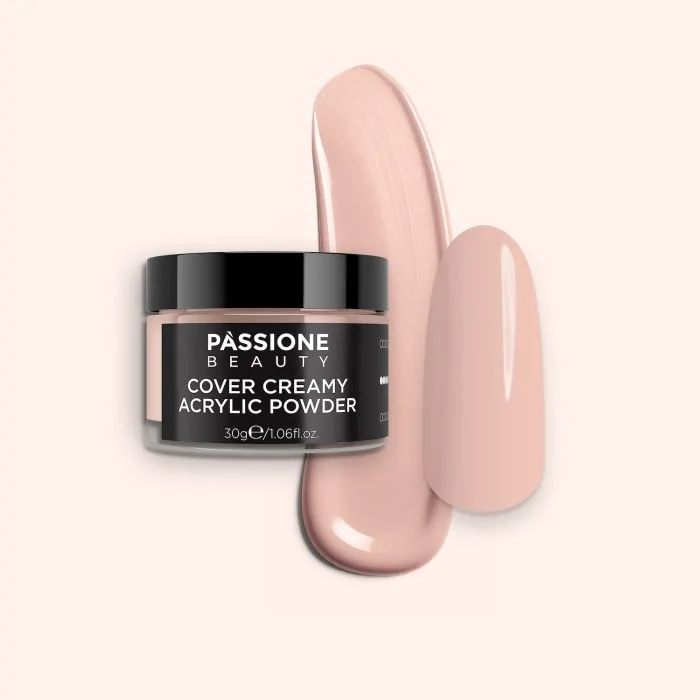 Polvo Acrílico Cover Creamy - Polvo acrílico nude para reconstrucción