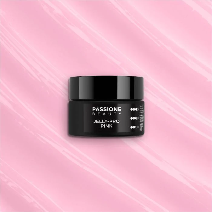 JELLY-PRO Pink 15 ml - Thixotropic Bright Pink Builder Gel - detail 3